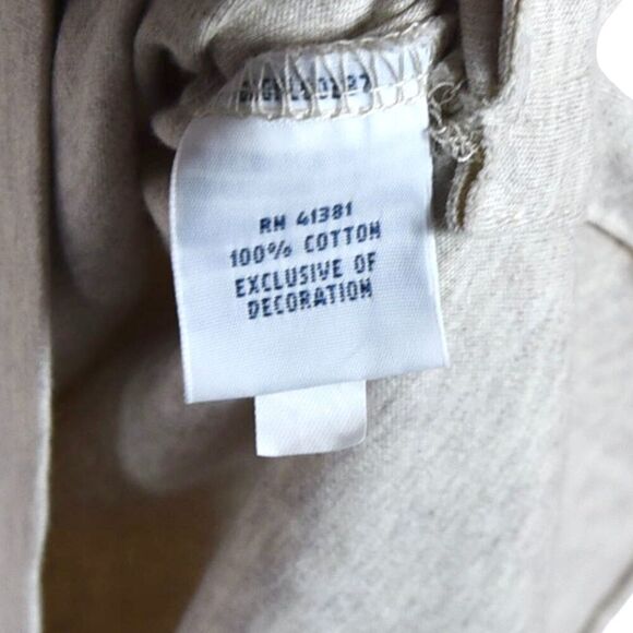 Polo Ralph Lauren Pima Soft Touch T-Shirt XL Oatmeal Cream Heather Short Sleeve - Picture 6 of 8